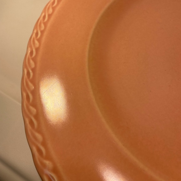 Pink Vernon Kilns California Pottery Platter - Picture 7 of 10